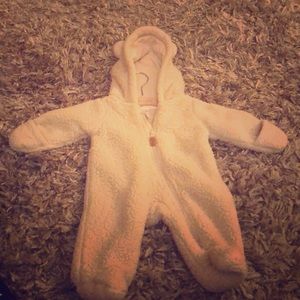 Newborn snowsuit